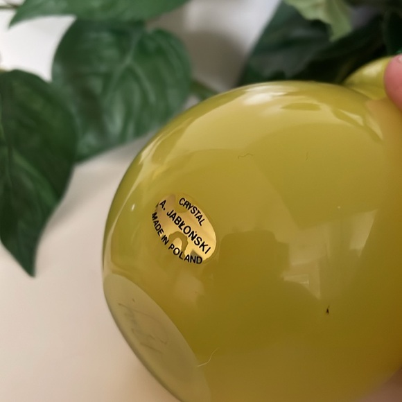 A. Jablonski Crystal Yellow Pear! Signed by Artist - Picture 3 of 13